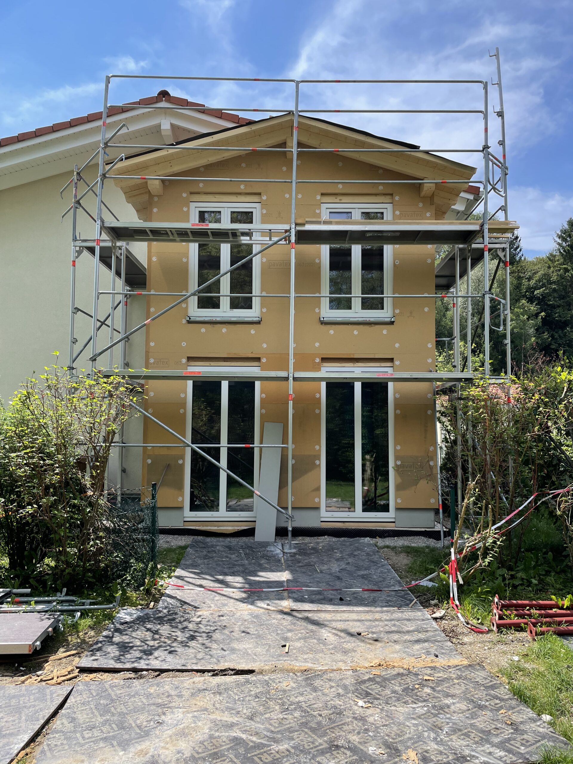 Anbau Mehrfamilienhaus